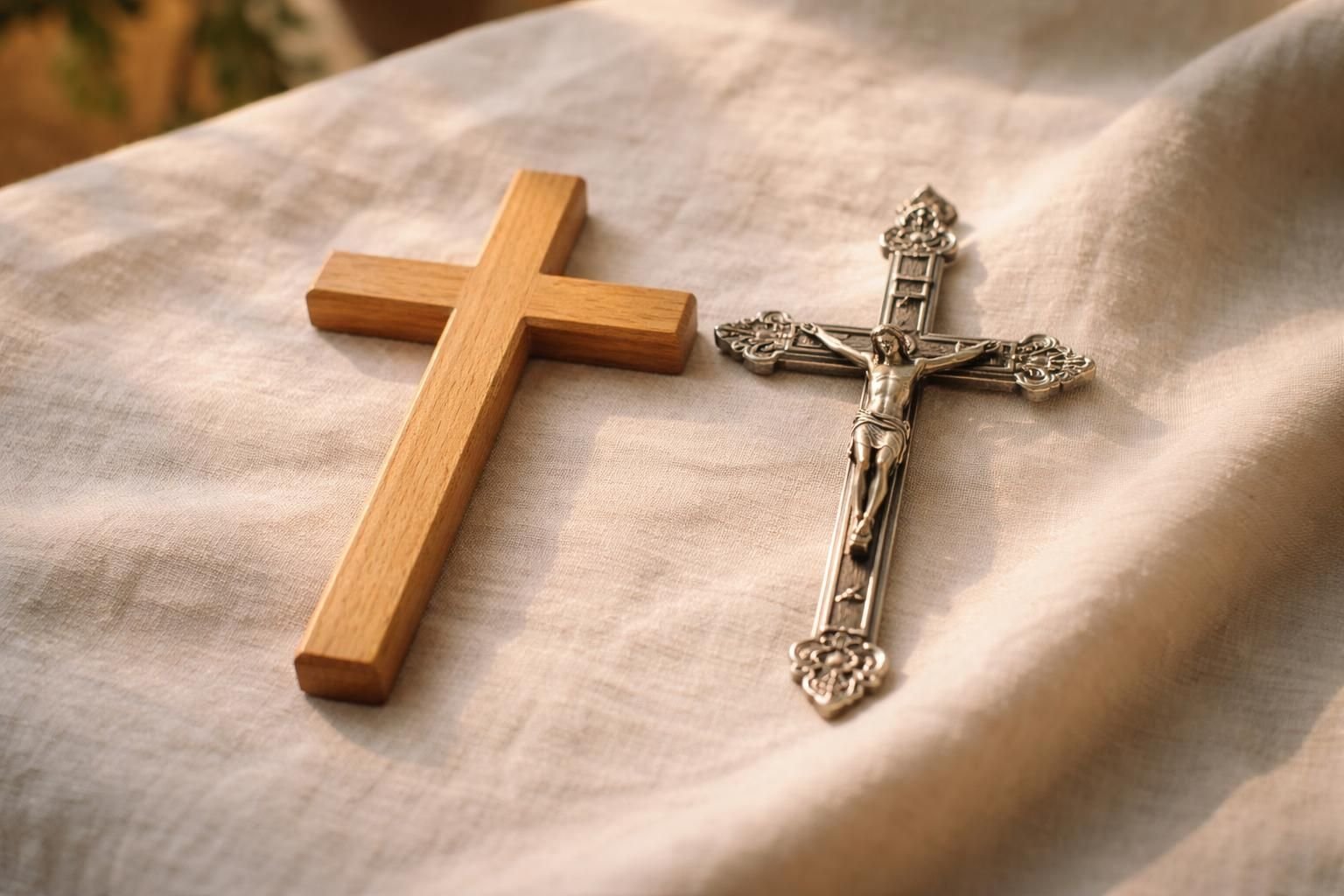 Croix ou crucifix pour un baptême : comment choisir ?