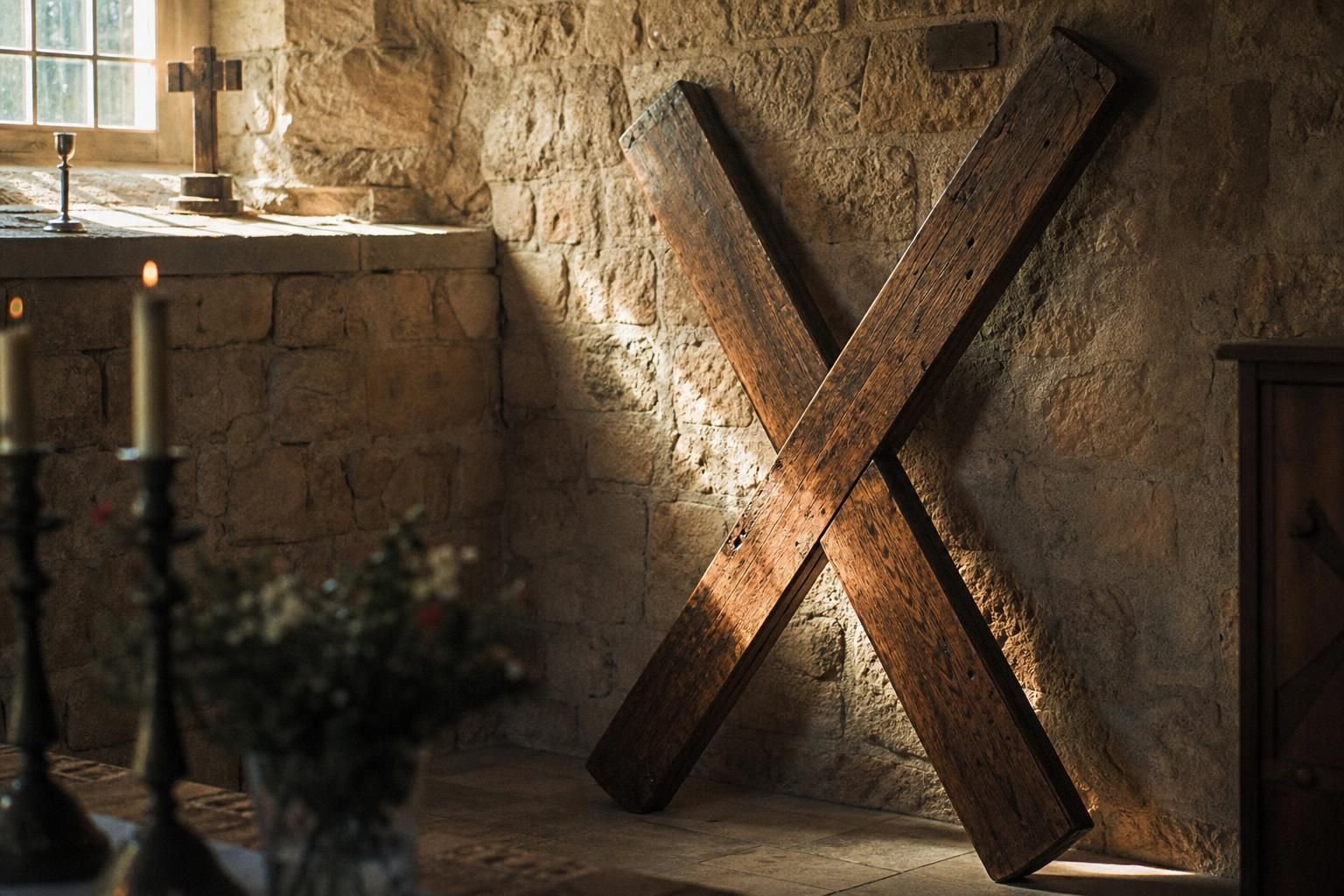 Croix de Saint-André : le X d&rsquo;Écosse dans la tradition chrétienne