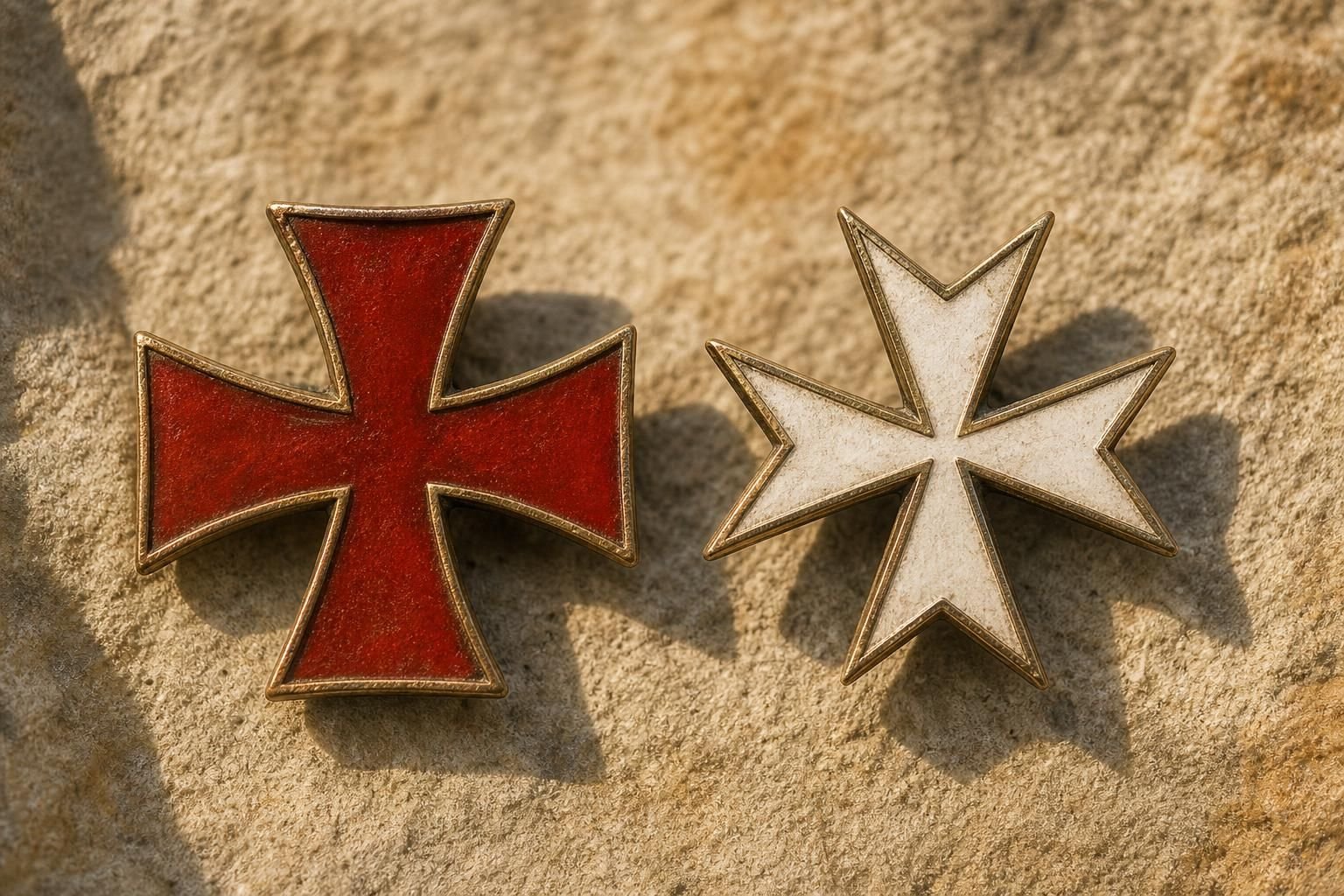 découvrez les différences historiques et symboliques entre la croix des templiers et la croix de malte, deux symboles emblématiques de l'histoire des ordres chevaleresques.
